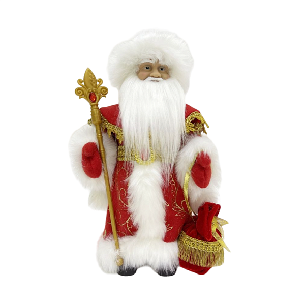 Дед Мороз в красной шубе 30 см Triumph Nord