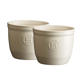 Набор рамекинов 200 мл Emile Henry Крем 2 шт