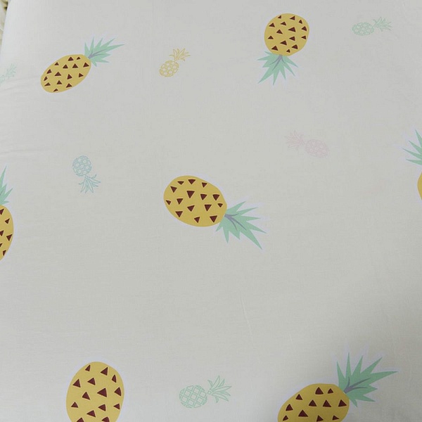 Комплект постельного белья детский Sofi de Marko Ананасик молочный