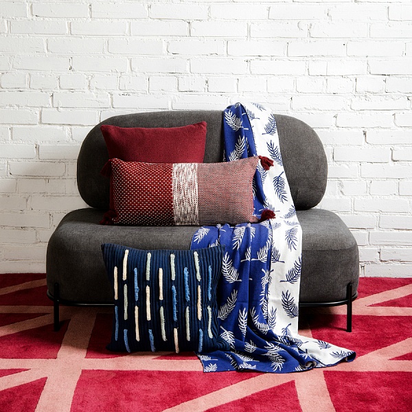 Подушка декоративная с бахромой 45 x 45 см Tkano Ethnic