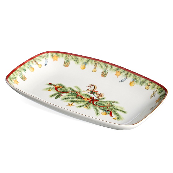 Блюдо 25,3 x 16,3 x 3,2 см Lefard Щелкунчик