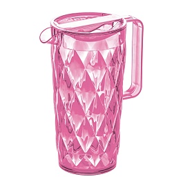 Кувшин Crystal 1,6 л розовый