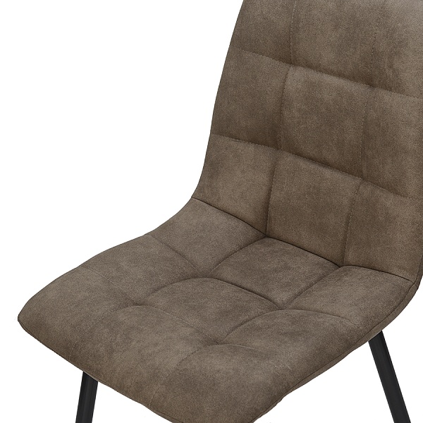 Стул Berg "Chili" микрофибра, коричневый