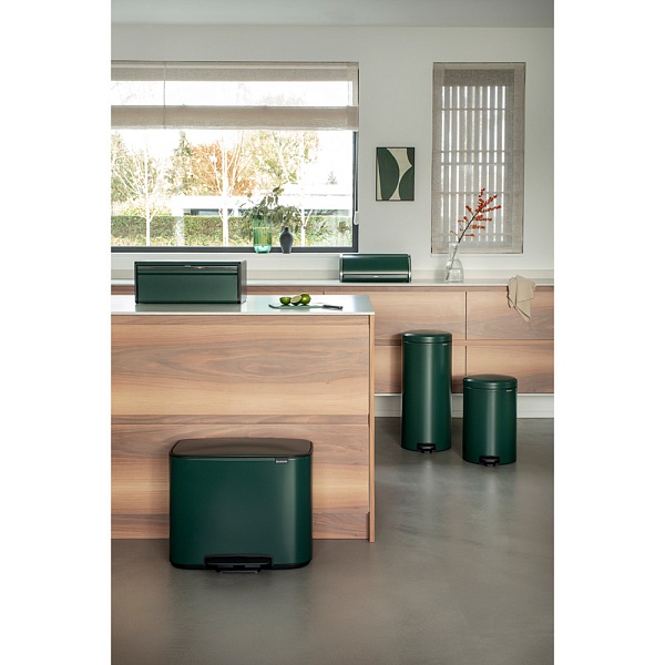 Хлебница Brabantia зелёная сосна