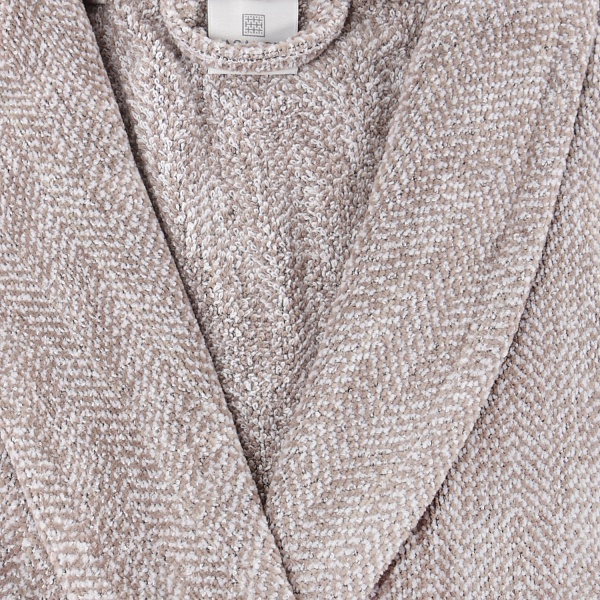 Халат банный велюр L Lasa Home Altair бежевый