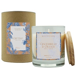 Свеча ароматическая gifting, Имбирное печенье, 40 ч