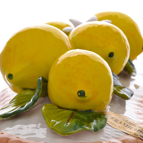 Панно настенное 30 х 12 см Orgia Лимоны
