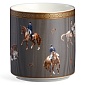 Кружка 400 мл Lefard Horse Club серая