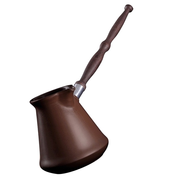 ПРОМО: Турка (в подарок СТАКАН) Ibriks 0,35 л шоколад