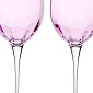 Набор бокалов для белого вина 385 мл Le Stelle Monalisa 2 шт розовый
