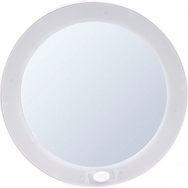 Зеркало косметическое на присосках Ridder Mulan LED белый