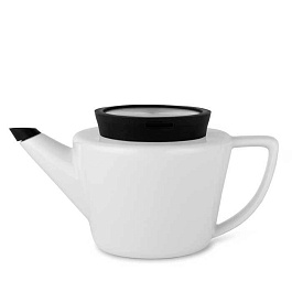 Чайник заварочный с ситечком 500 мл Viva Scandinavia Infusion чёрный-белый