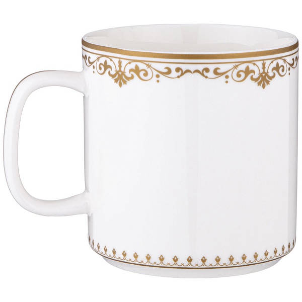 Кружка 400 мл Lefard Horse Club белая