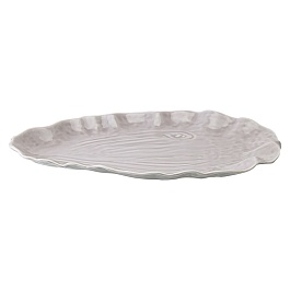 Блюдо сервировочное Tkano Sea treasures Clams серый
