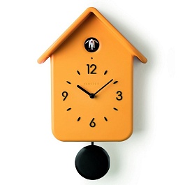 Часы с кукушкой Guzzini QQ оранжевый