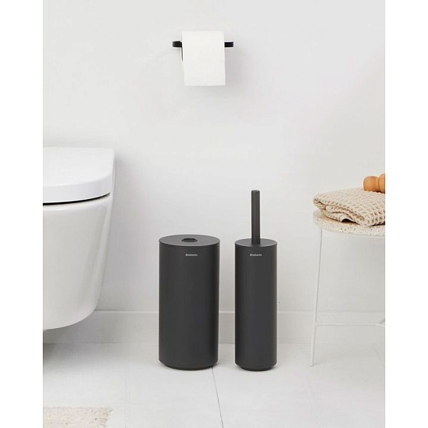 Набор для туалетной комнаты Brabantia MindSet графитовый