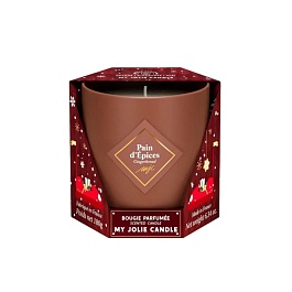 Свеча ароматическая My Jolie Candle 180 г ИМБИРНЫЙ ПРЯНИК