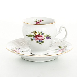 Набор кофейных пар 6 персон Bernadotte Полевой цветок 12 предметов