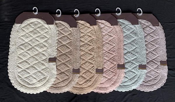 Набор ковриков для ванной Sofi de Marko Kimberly 2 шт кремовый