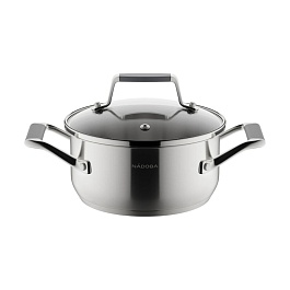 Кастрюля со стеклянной крышкой, 16 см/1,4 л ODRI