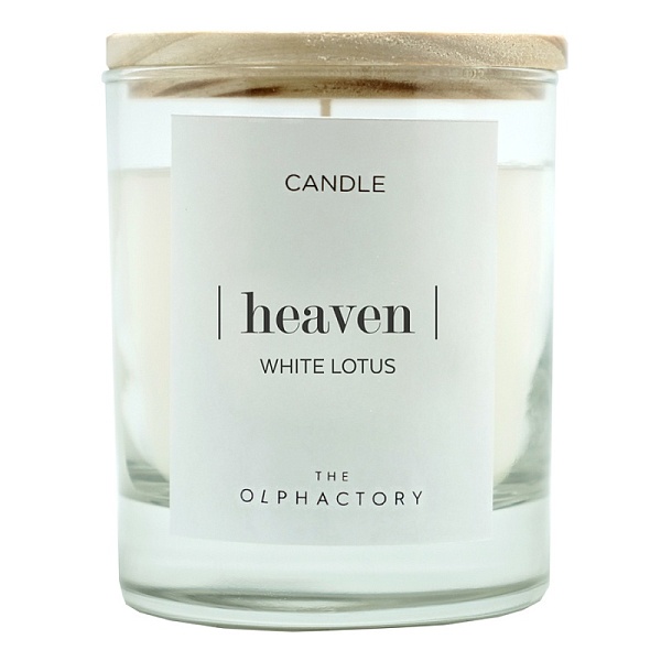 Свеча ароматическая Ambientair The Olphactory heaven Белый лотос