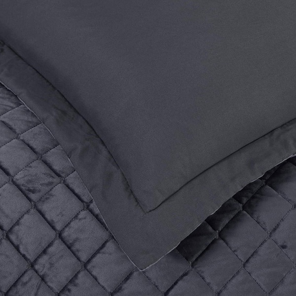 Натаниэль (антрацит) Покрывало 160х220