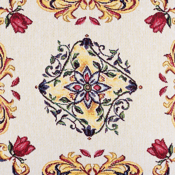 Подушка 45х45 см Майолика цветы