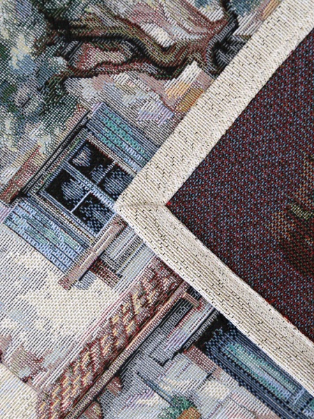 Дорожка 44 х 140 см Le Gobelin Оливки Греция Фон