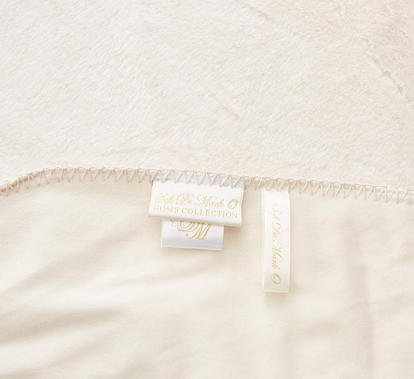 Плед 220 х 240 см Sofi de Marko Антуан молоко