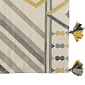 Ковер из хлопка с узором и кисточками Tkano Ethnic 200 x 300 см