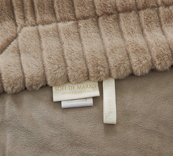 Покрывало 160 х 220 см Sofi de Marko Орландо бежевый