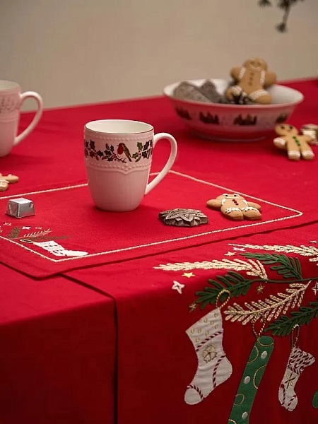 Кружка 360 мл Tkano Nordic bird белая