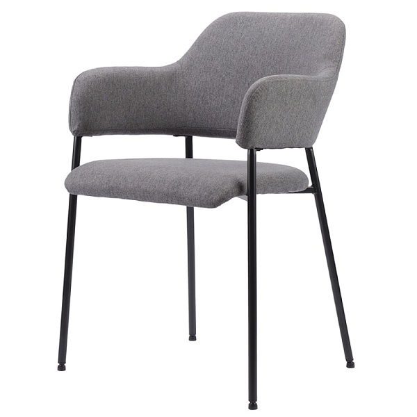 Стул Bergenson Bjorn Wendy рогожка тёмно-серый