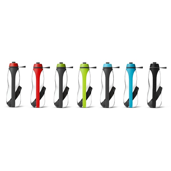 Эко-бутылка Black+Blum Eau Good duo с фильтром черная