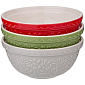 Набор салатников KITCHEN PASSIONS 3 шт 14.5 х 13 х 14.5 см , разноцветный