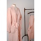 Халат из умягченного льна Tkano Essential размер M розово-пудровый