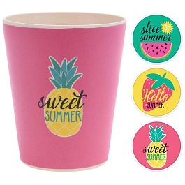 Стакан 8х10 "Sweet Summer" в ассортименте
