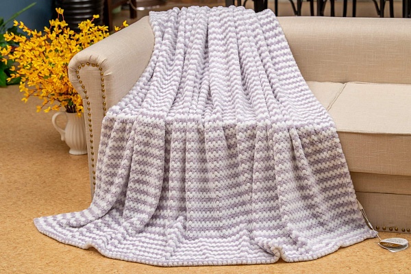 Покрывало 220 х 240 см Sofi de Marko Гринда лиловый