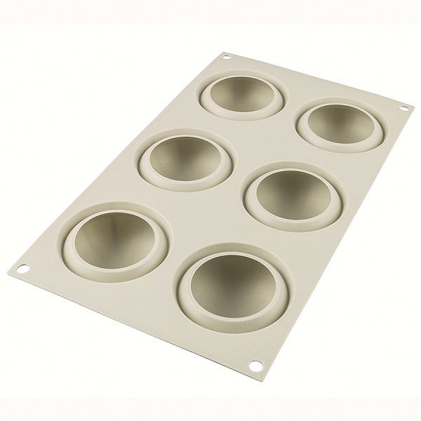 Форма для приготовления пирожных Silikomart mini goccia 18х33,6 см силиконовая