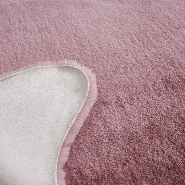 Коврик Плюшевый (пудра) 60х90