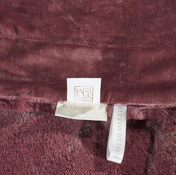 Покрывало 210 х 230 см Sofi de Marko Ричард марсала