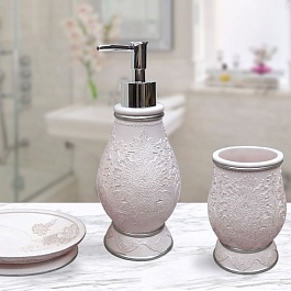 Набор аксессуаров для ванной Sofi de Marko №4 пудра