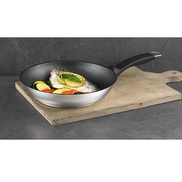 Сковорода с антипригарным покрытием 24 см Kuhn Rikon Silver Star