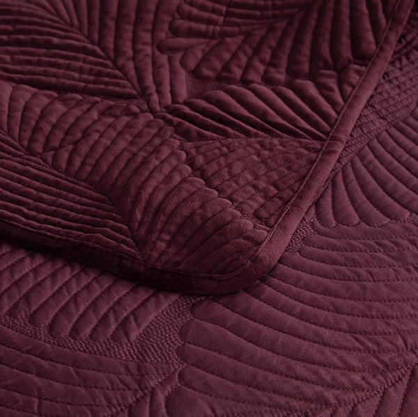 Ноэль (бордо) Покрывало 240х260