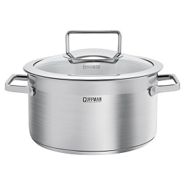 Кастрюля Guffman 22 см 4,2 л с крышкой Dulce