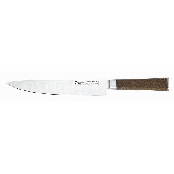 Нож для резки мяса IVO длина лезвия 20 см коричневый