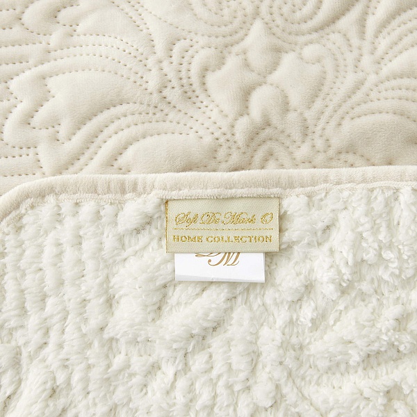 Плед 160 х 220 см Sofi de Marko Вивальди молоко