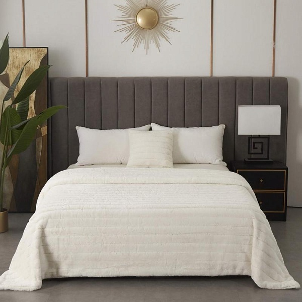 Покрывало 160 х 220 см Sofi de Marko Анабель белый