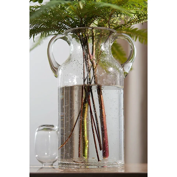 Ваза 29см Flowi, прозрачная