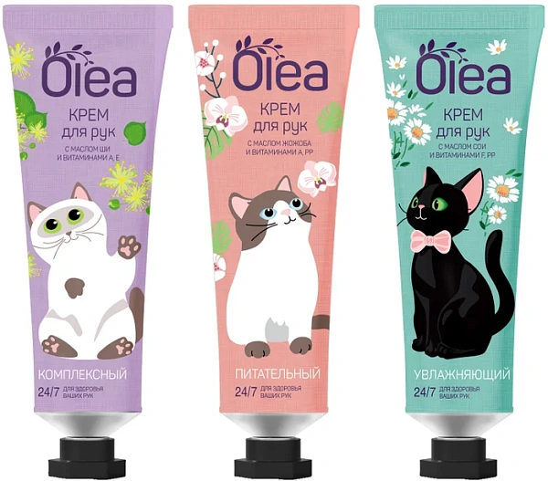 Подарочный набор Olea Hand Care Cats 